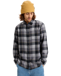 Motherfly Plaid Shirt in Iron Gate Motherfly Check