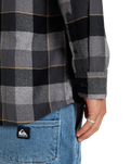 Motherfly Plaid Shirt in Iron Gate Motherfly Check
