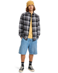 Motherfly Plaid Shirt in Iron Gate Motherfly Check