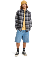Motherfly Plaid Shirt in Iron Gate Motherfly Check