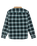 The Quiksilver Mens Mercury Desert Shadow Check Shirt in Orion Blue Desert Shadow