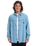 The Quiksilver Mens Bozeman Denim Shirt in Flint Stone