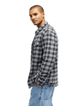 The Quiksilver Mens Venture Sherpa Shirt in Black Venture