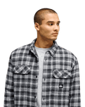 The Quiksilver Mens Venture Sherpa Shirt in Black Venture