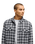 The Quiksilver Mens Venture Sherpa Shirt in Black Venture