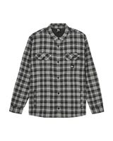 The Quiksilver Mens Venture Sherpa Shirt in Black Venture
