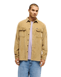 The Quiksilver Mens Venture Cord Shirt in Kelp