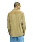 The Quiksilver Mens Venture Cord Shirt in Kelp