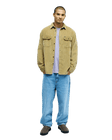 The Quiksilver Mens Venture Cord Shirt in Kelp