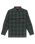 The Quiksilver Mens Yankee Shirt in Trekking Green Yankee Plaid