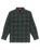 The Quiksilver Mens Yankee Shirt in Trekking Green Yankee Plaid