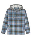 The Quiksilver Mens Hooded Surf Shirt in China Blue