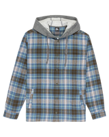 The Quiksilver Mens Hooded Surf Shirt in China Blue