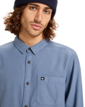 Motherfly Solid Shirt in China Blue