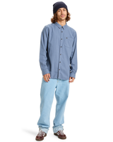 Motherfly Solid Shirt in China Blue