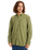 The Quiksilver Mens Motherfly Solid Shirt in Loden Green
