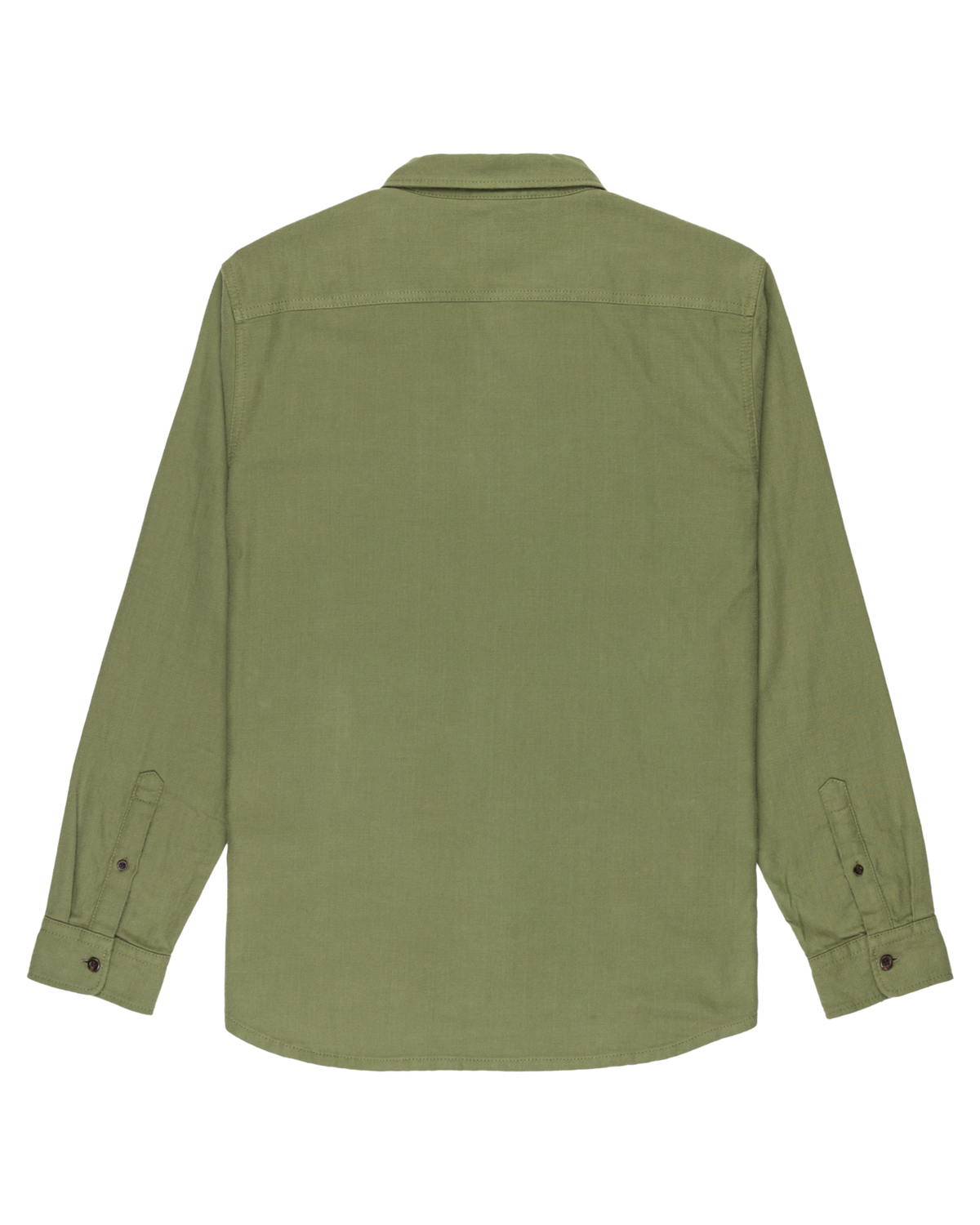 The Quiksilver Mens Motherfly Solid Shirt in Loden Green