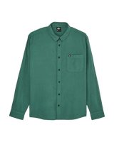 The Quiksilver Mens Motherfly Solid Shirt in Forest