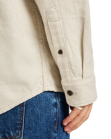 The Quiksilver Mens Motherfly Solid Shirt in Moonstruck