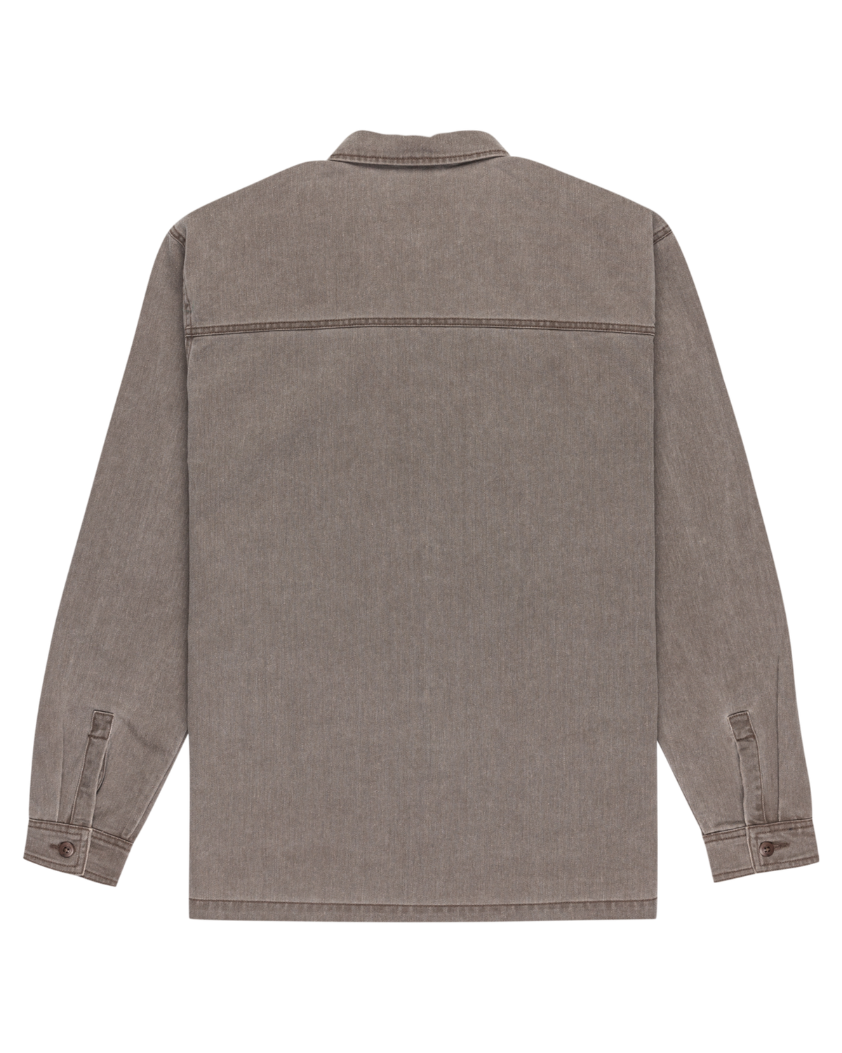 The Quiksilver Mens Mohab Shirt in Chocolate Brown