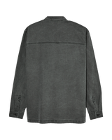 The Quiksilver Mens Mohab Washed Twill Shirt in Black