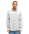 The Quiksilver Mens Motherfly Heather Shirt in Light Grey Heather
