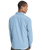 The Quiksilver Mens MW Premium Stretch Shirt in Ashley Blue
