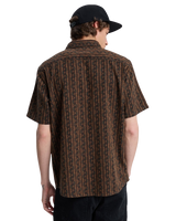 The Quiksilver Mens Horizons Shirt in Black Horizons