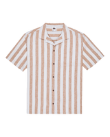 Sunset Song Shirt in Bone White Stripes Sunset