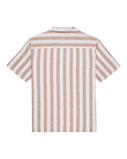 Sunset Song Shirt in Bone White Stripes Sunset