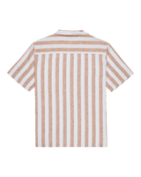 Sunset Song Shirt in Bone White Stripes Sunset
