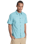 Apero Classic Shirt in Aqua Ocean Mayhem