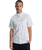 The Quiksilver Mens Apero Classic Shirt in Bone White Small Geo