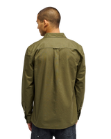 The Quiksilver Mens Smoke Trail Shirt in Grape Leaf