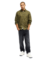 The Quiksilver Mens Smoke Trail Shirt in Grape Leaf