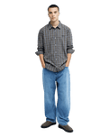 The Quiksilver Mens Check In Shirt in Java