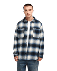 The Quiksilver Mens Glenbrook Shirt in Dark Denim