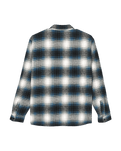 The Quiksilver Mens Glenbrook Shirt in Dark Denim