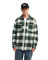 The Quiksilver Mens Glenbrook Shirt in Forest