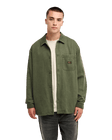 The Quiksilver Mens Castlehill Shirt in Grape Leaf