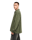 The Quiksilver Mens Castlehill Shirt in Grape Leaf