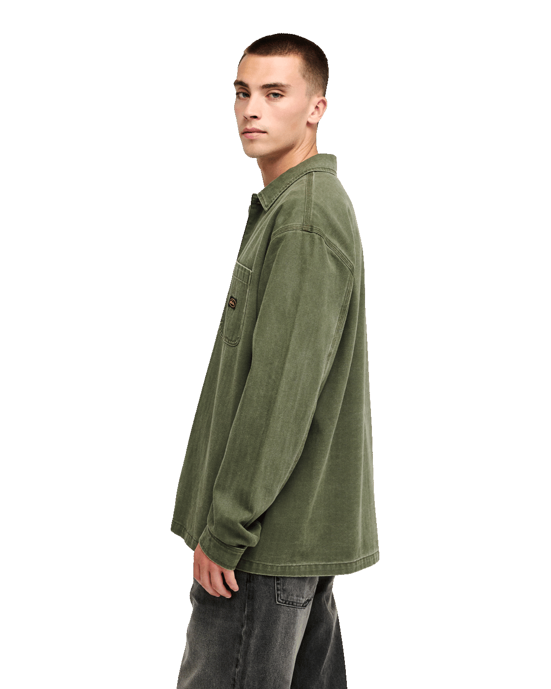 The Quiksilver Mens Castlehill Shirt in Grape Leaf