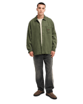 The Quiksilver Mens Castlehill Shirt in Grape Leaf