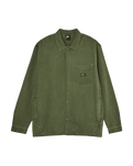 The Quiksilver Mens Castlehill Shirt in Grape Leaf