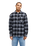 The Quiksilver Mens Motherfly Plaid Shirt in Black