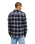 The Quiksilver Mens Motherfly Plaid Shirt in Black