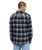 The Quiksilver Mens Motherfly Plaid Shirt in Black
