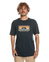 The Quiksilver Mens Step Inside T-Shirt in Navy Blazer