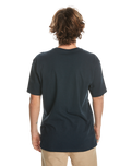 The Quiksilver Mens Step Inside T-Shirt in Navy Blazer