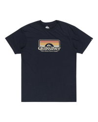 The Quiksilver Mens Step Inside T-Shirt in Navy Blazer